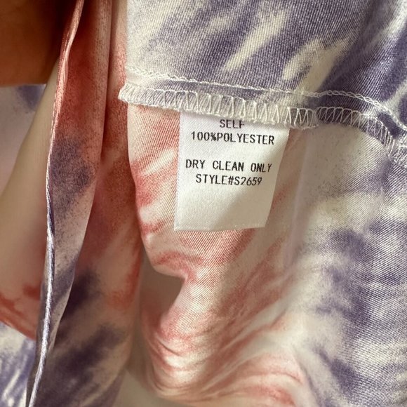 NWT Re:Named Revolve Slip skirt Tie Dye Size M Y2K - Picture 9 of 10